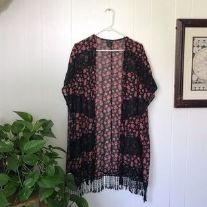 Rose shawl